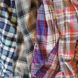 Womens flannel lot